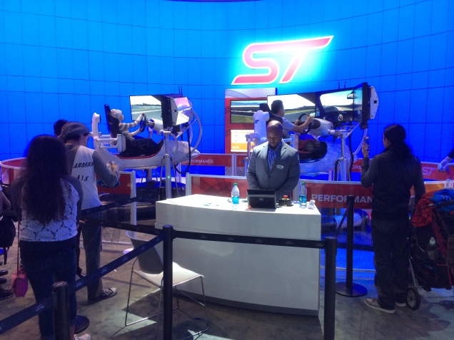 Ford gives LA Auto Show attendees the ride of their lives with ST race car simulator